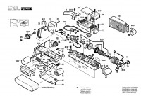 Bosch 0 603 270 203 Pbs 75 A Belt Sander 230 V / Eu Spare Parts